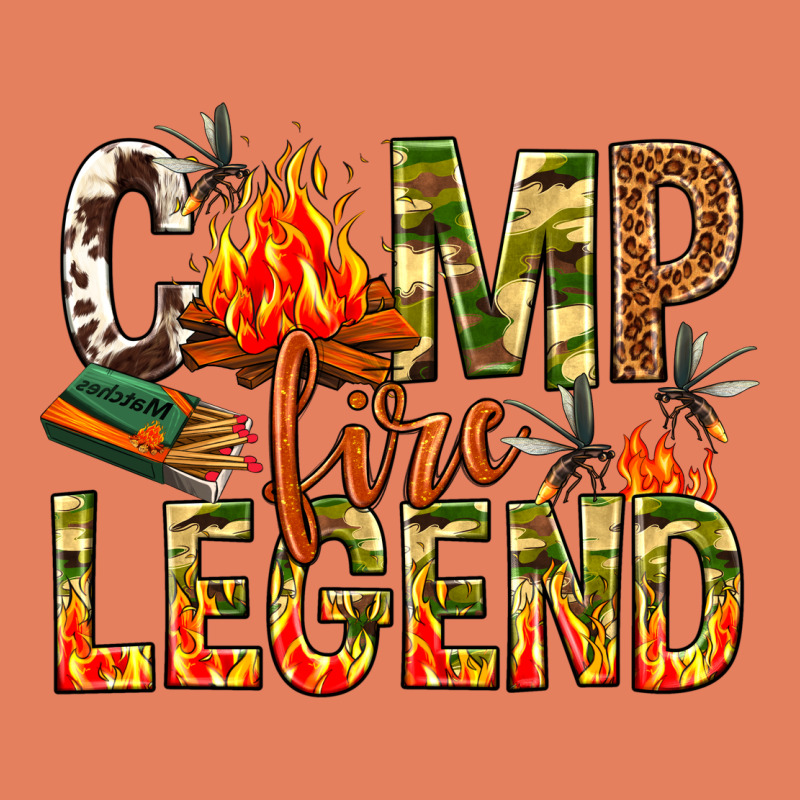 Camp Fire Legend Classic Tee by NancyCooperArtShop | Teevron