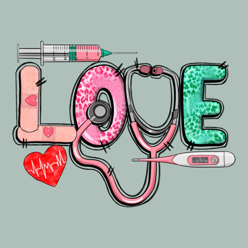 Love Nursing Heavyweight Hoodie by CowGirlArtShop | Teevron