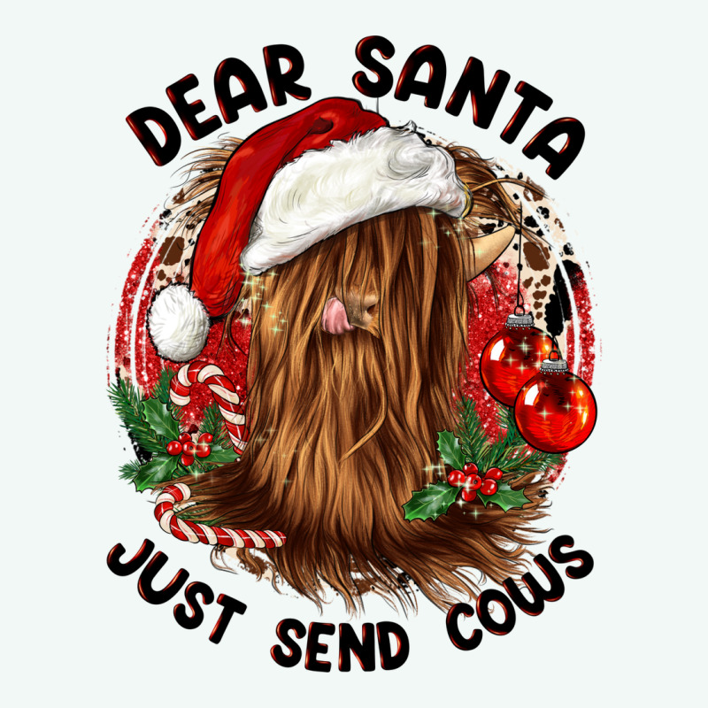 Dear Santa Just Send Cows Premium Hoodie by CowGirlArtShop | Teevron