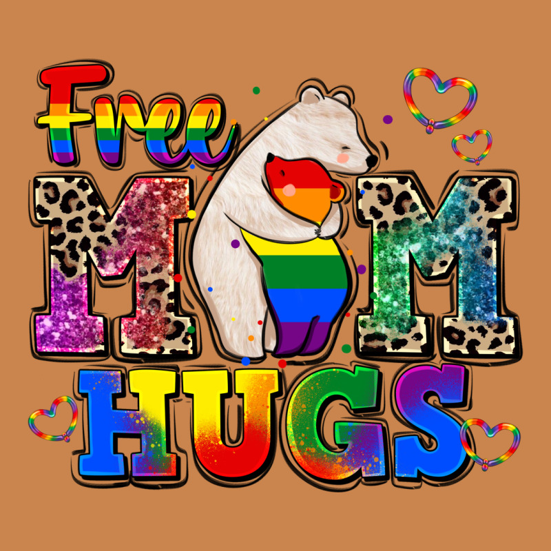 Pride Free Mom Hugs Heavyweight Hoodie by CowGirlArtShop | Teevron