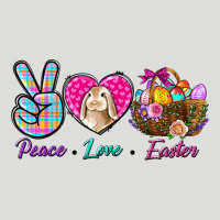 Peace Love Easter Zipper Hoodie | Teevron