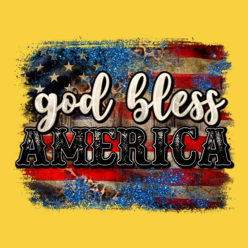 God Bless America  4th Of July Premium Sweatshirt by CowGirlArtShop | Teevron