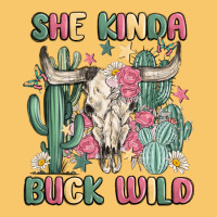 She Kinda Buck Wild Vintage Hoodie | Teevron
