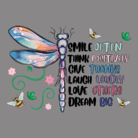 Dragonfly Smile Tink Give Laugh Love Dream Vintage Tee | Teevron