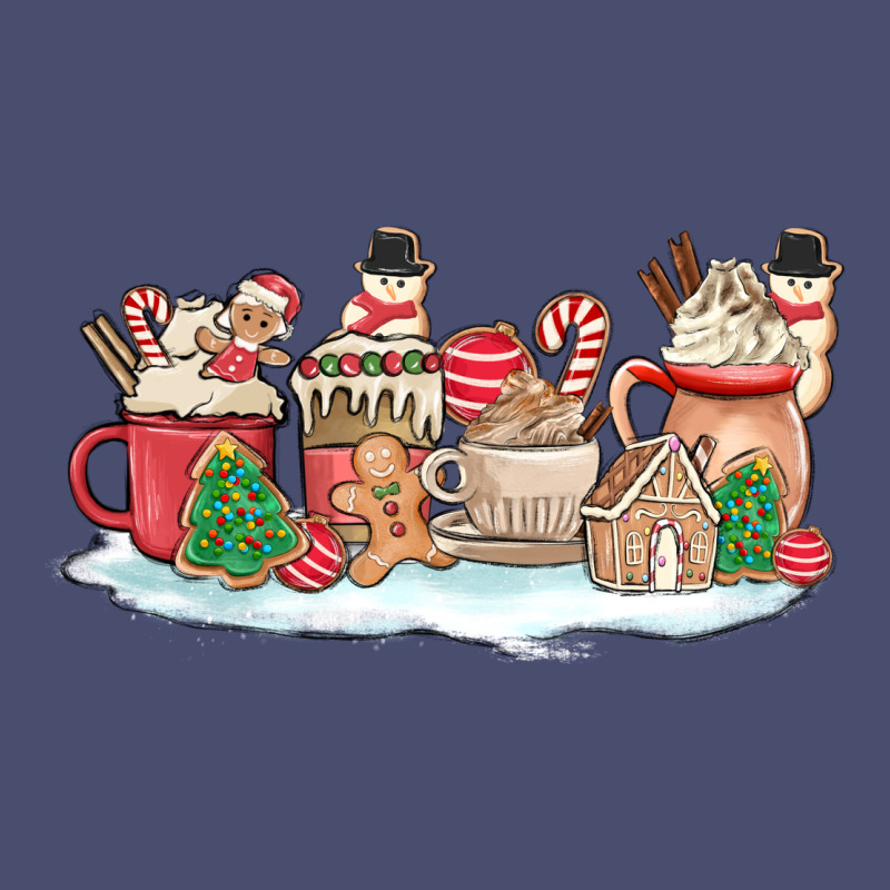 Christmas Cookie Coffe Cups Vintage Tee by MaliasSmallBusiness | Teevron