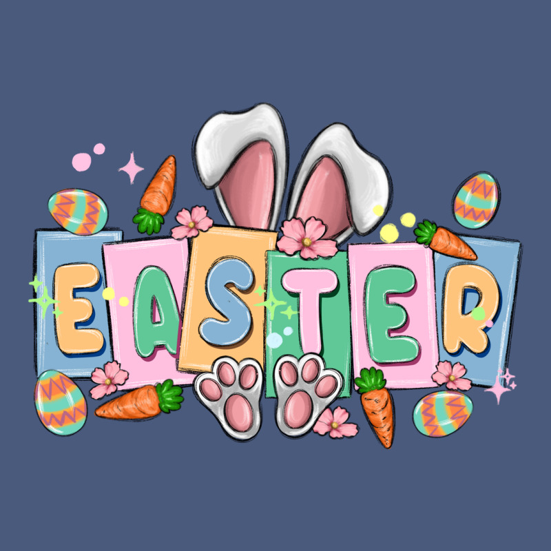Easter  Rabbit Vintage Hoodie by MaliasSmallBusiness | Teevron
