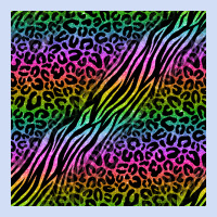 Neon Glitter Safari Seamless Pattern Urban Hoodie | Teevron