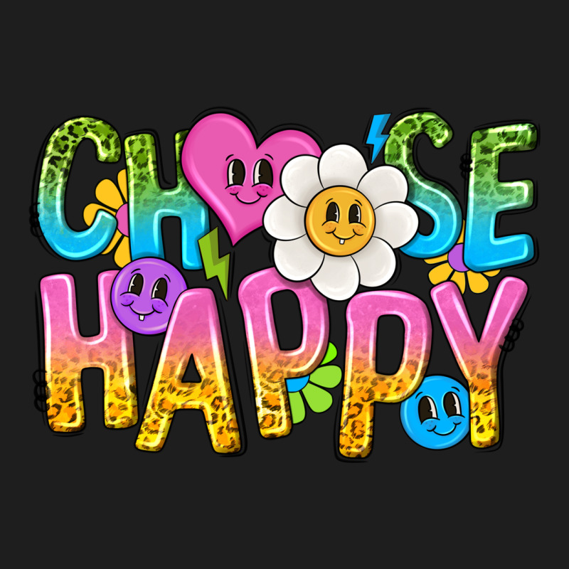 Choose Happy With Smile Classic Tee by NancyCooperArtShop | Teevron