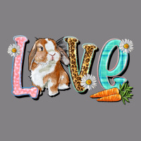 Love Easter Rabbit Easter Day Heavyweight Hoodie | Teevron