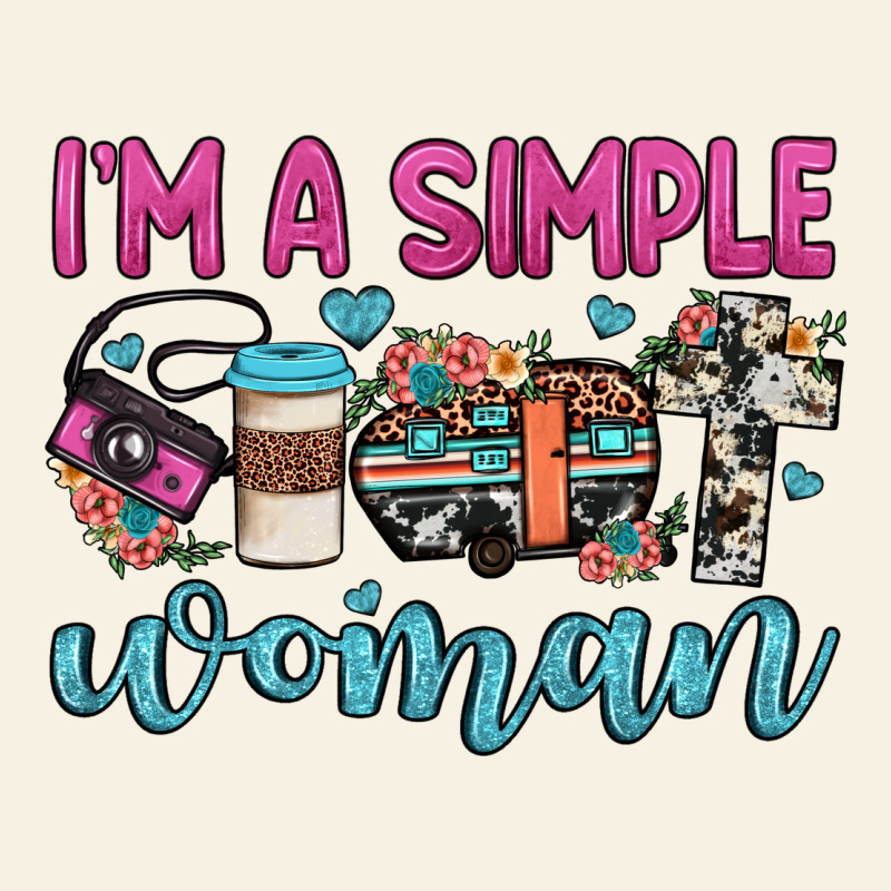I'm A Simple Woman Vintage Tee by JahusDesignShop | Teevron