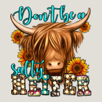 Don't Be A Salty Heifer Long Haired Cow Heavy Core Tee | Teevron