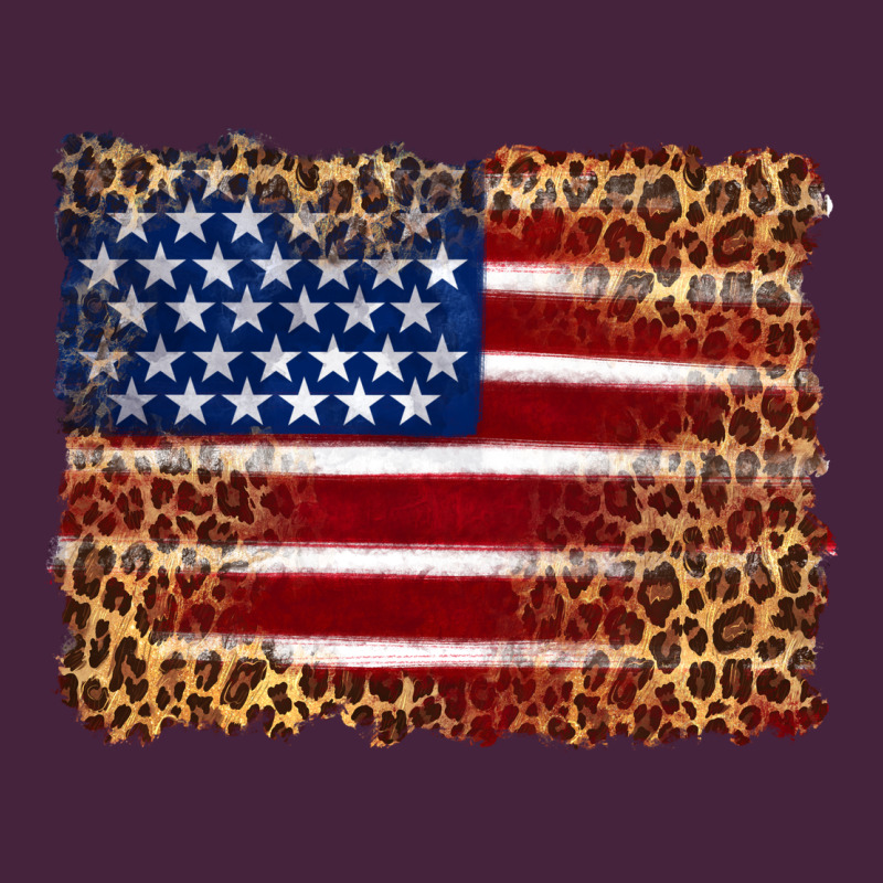 American Flag And Leopard Premium Tee by Artiststas | Teevron