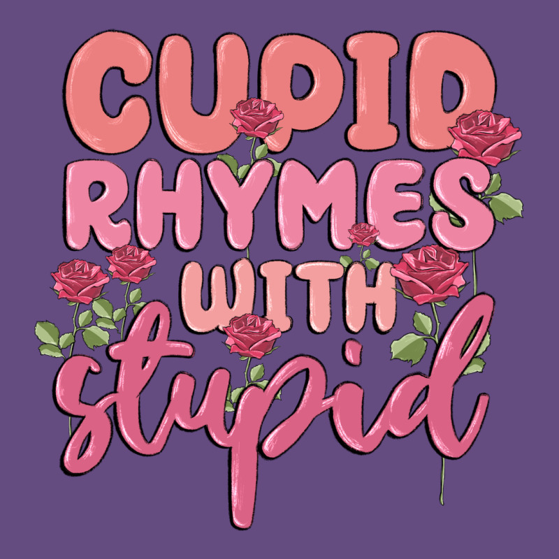 Cupid Rhymes With Stupid Vintage Hoodie by MaliasSmallBusiness | Teevron