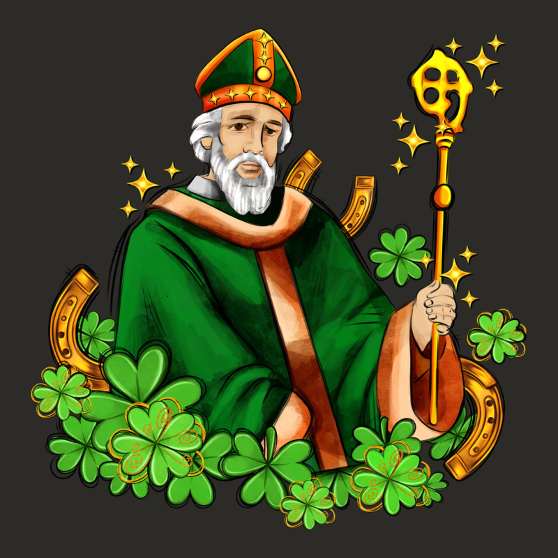 St Patricks And Horseshoes With Shamrocks Heavy Core Tee by AdoDesignShop | Teevron