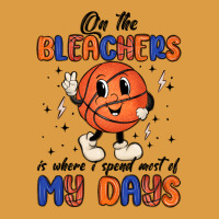 On The Bleachers Is Where I Spend Most Of My Days Urban Heavy Tee | Teevron