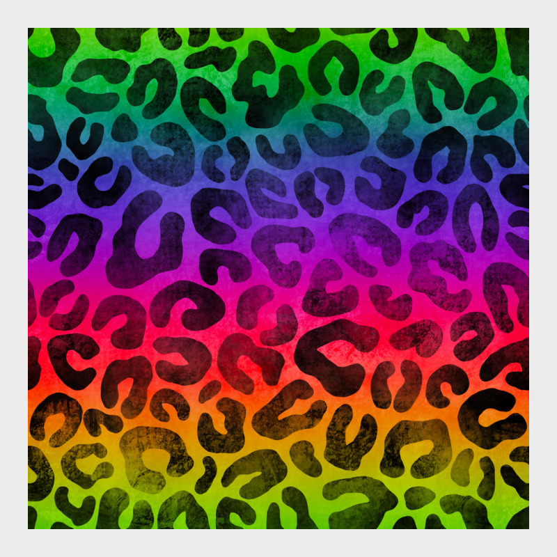 Colorful Leopard Seamless Pattern Urban Hoodie by BundleAndBundleShop | Teevron