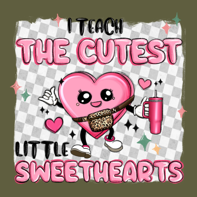 I Teach The Cutest Little Sweethearts Vintage Tee by MaliasSmallBusiness | Teevron