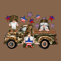 Camouflage Gnomes American Flag Star Truck Premium Tee | Teevron