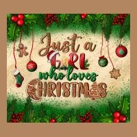 Just A Girl Who Loves Christmas Tumbler Long Sleeve Tee | Teevron