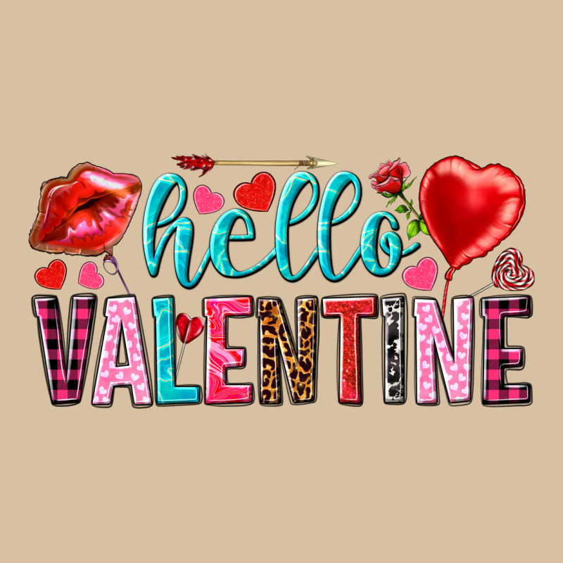Hello Valentine Heavyweight Hoodie by HowdyJamesFarm | Teevron