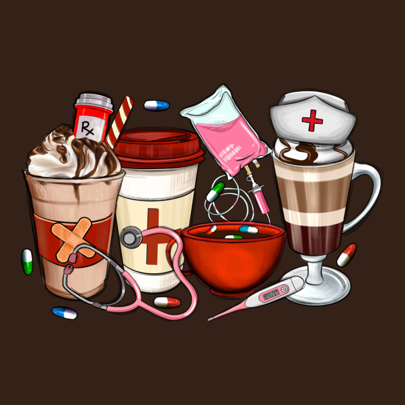 Nurse Coffee Cups Heavy Core Tee by Artiststas | Teevron