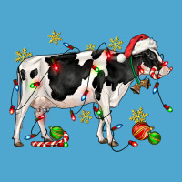 Christmas Holstein Cow Premium Hoodie | Teevron