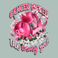 Cancer Picked The Wrong Girl Heavyweight Hoodie | Teevron