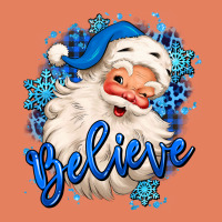 Believe Winter Christmas Santa Claus Classic Tee | Teevron