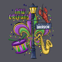 New Orleans Mardi Gras Streets Vintage Hoodie | Teevron