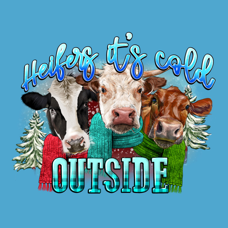 Heifers Its Cold Outside Premium Hoodie by CowGirlArtShop | Teevron