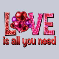Love Is All You Need Valentine's Day Heavyweight Hoodie | Teevron