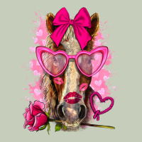 Valentines Day Horse With Sunglasses Classic Tee | Teevron