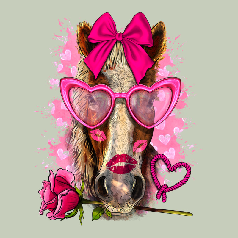 Valentines Day Horse With Sunglasses Classic Tee by NancyCooperArtShop | Teevron