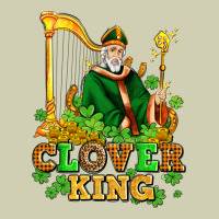 St Patricks Clover King  With Shamrocks Heavy Core Tee | Teevron