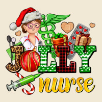 Jolly Nurse With Christmas Element Premium Tee | Teevron