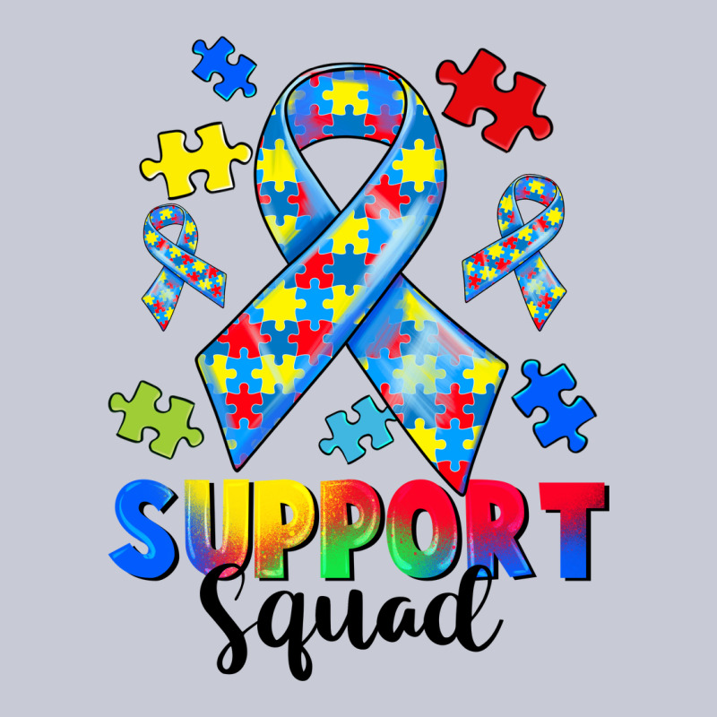Support Squad Autism Heavyweight Hoodie by CowGirlArtShop | Teevron