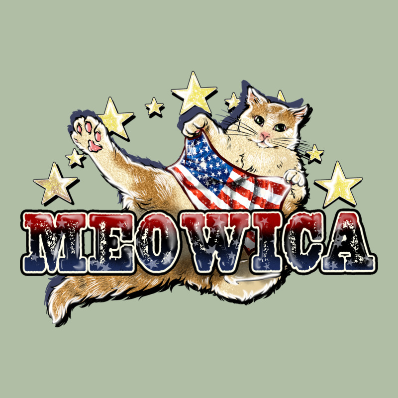 Meowica Cat Urban Heavy Tee by NancyCooperArtShop | Teevron