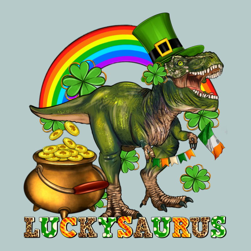 Luckysaurus And St Patricks Heavy Core Tee by AdoDesignShop | Teevron