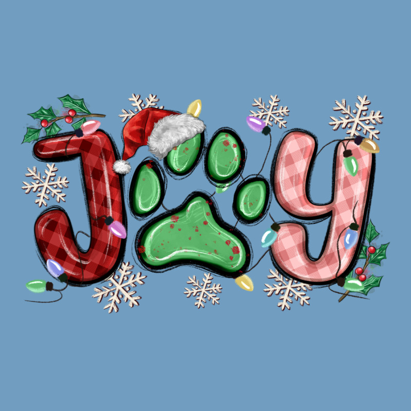 Joy With Dog Paw Urban Heavy Tee by MaliasSmallBusiness | Teevron