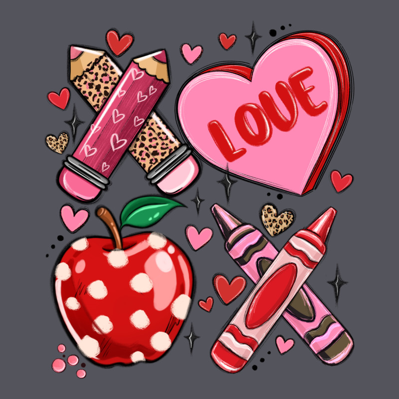 Valentine Xoxo Teacher Vintage Hoodie by MaliasSmallBusiness | Teevron