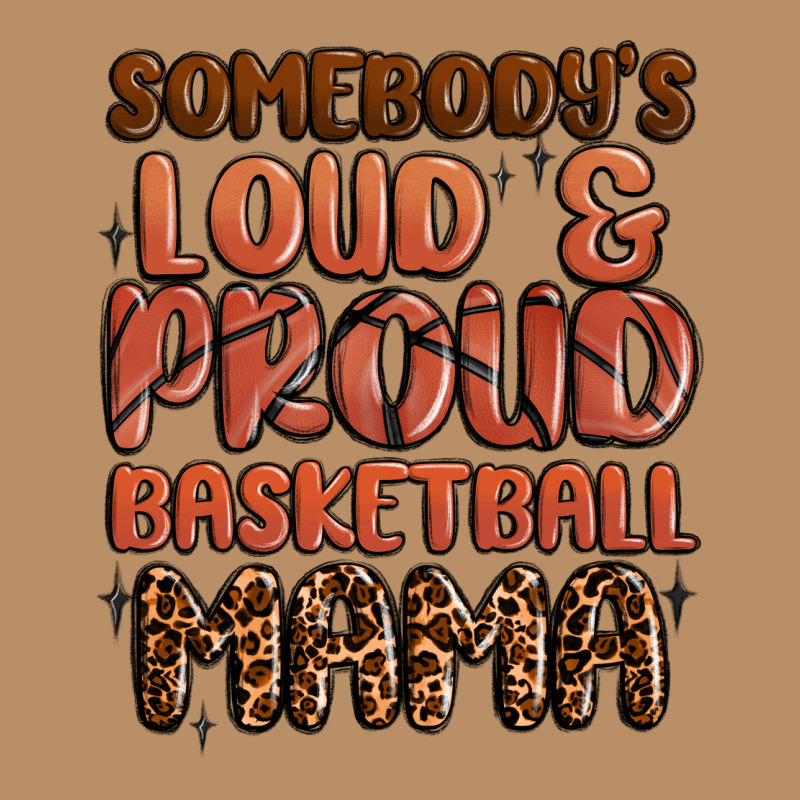 Somebodys Loud And Proud Basketball Mama Vintage Hoodie by MaliasSmallBusiness | Teevron
