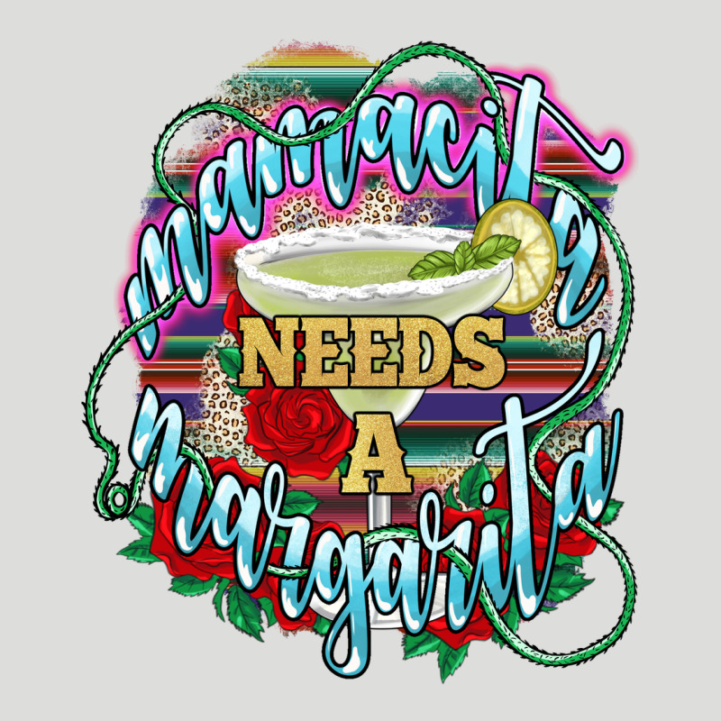 Mamacita Needs A Margarita Zipper Hoodie by NancyCooperArtShop | Teevron
