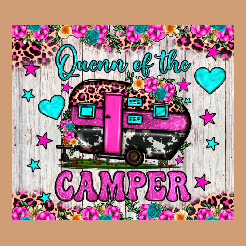 Queen Of The Camper Vintage Tee by JahusDesignShop | Teevron