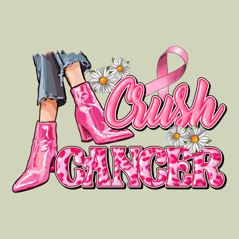 Crush Cancer Heavyweight Hoodie by CowGirlArtShop | Teevron