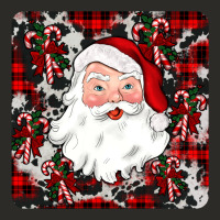 Santa Christmas Coaster Heavy Core Tee | Teevron