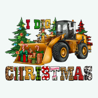 I Dig Christmas Bulldozer Premium Hoodie | Teevron