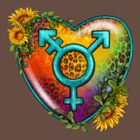 Lgbtq Heart With Sunflower Long Sleeve Tee | Teevron