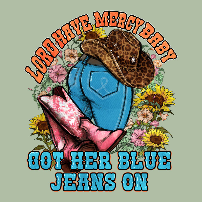 Lord Have Mercy Baby Got Her Blue Jeans On Urban Heavy Tee by NancyCooperArtShop | Teevron