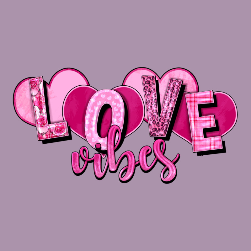 Love Vibes Valentine's Day Heavyweight Hoodie by HowdyJamesFarm | Teevron