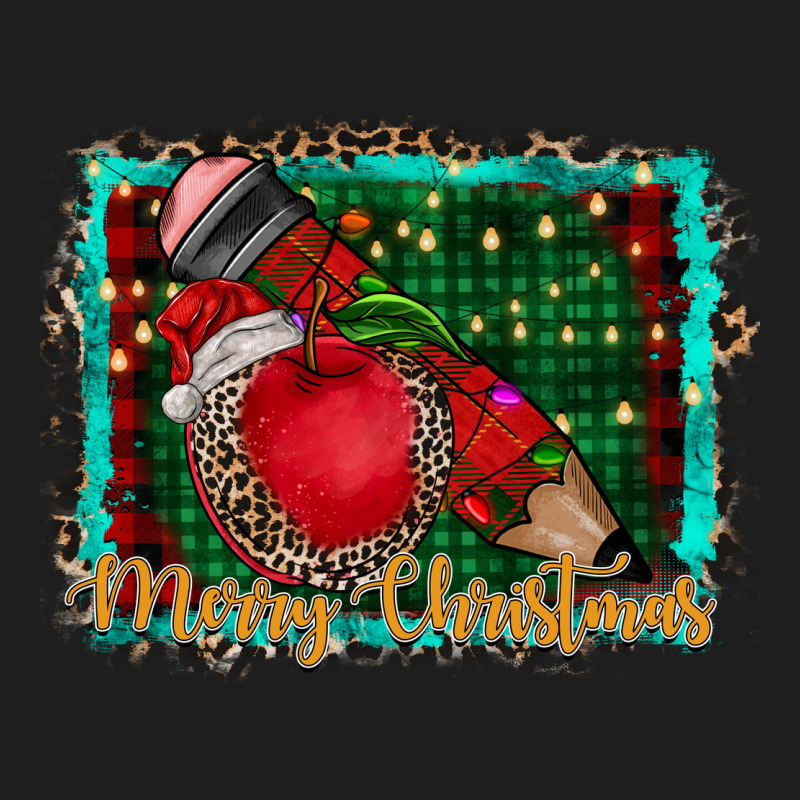 Merry Christmas Teacher Classic Tee by CowhideDigitalArt | Teevron